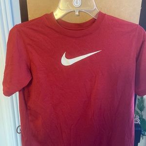 Nike Dri Fit swoosh shirt. Youth Large and Small